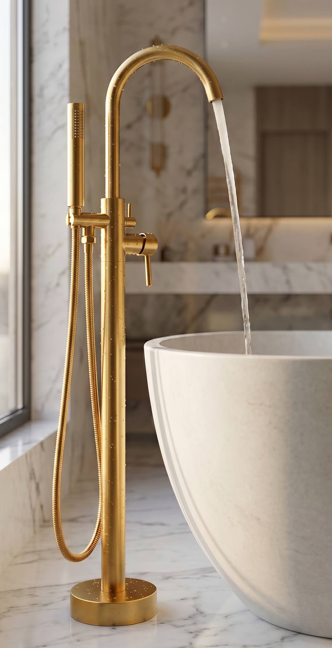 Floor Standing Bathtube Mixer
